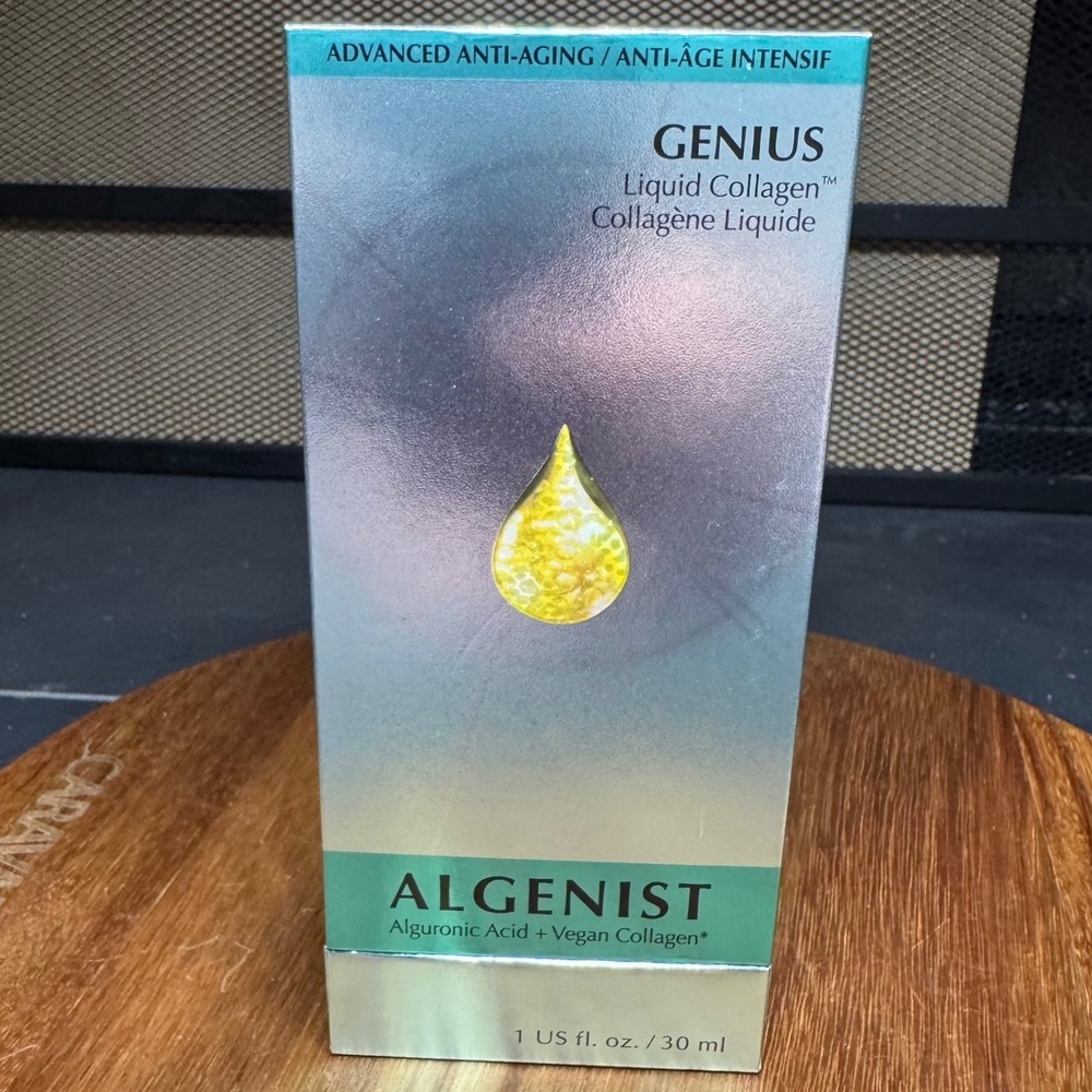 Algenist GENIUS Liquid Collagen Advanced Anti-Aging Serum 1oz 30ml Vegan Serum